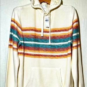 NWT Mens Large American Eagle Casual Knit Hoodie With Pocket